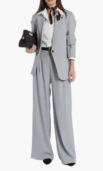 AUDREY BLAZER- GREY