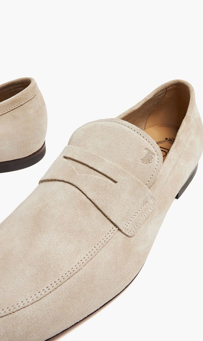 Suede Loafers