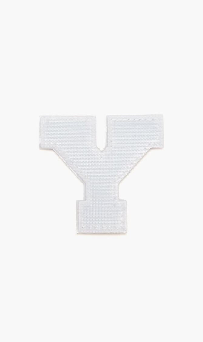 Chenille Varsity Letter 'Y' patch