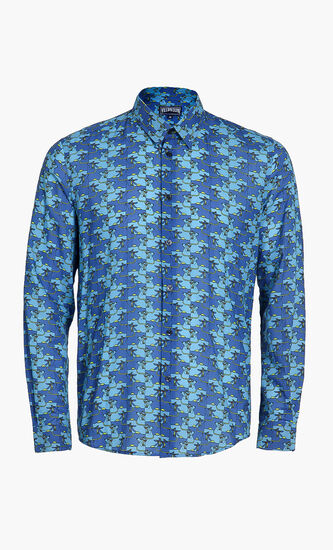 Cow Puzzle Print Shirt