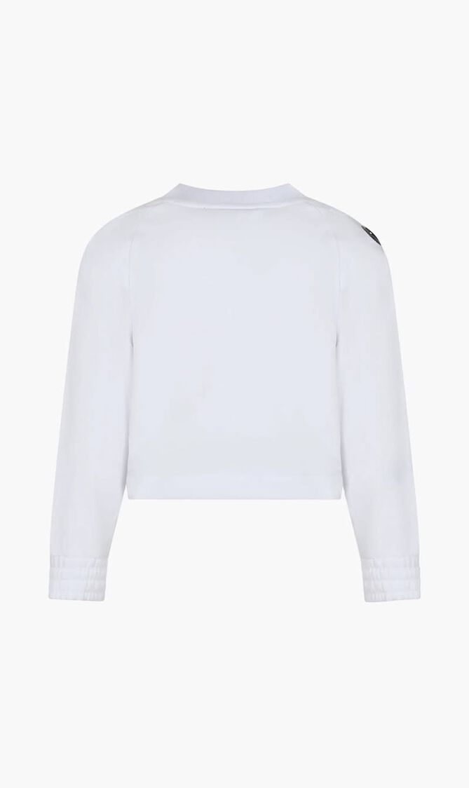 Logo Cropped Sweatshirt