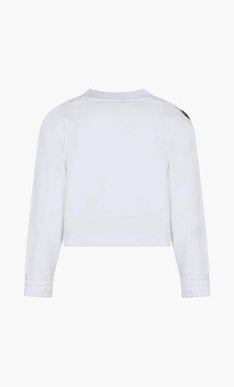Logo Cropped Sweatshirt