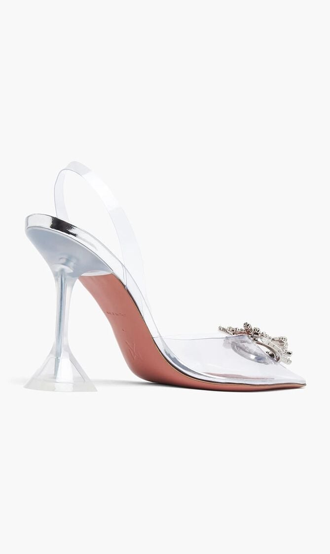 Begum Glass Sling Pumps