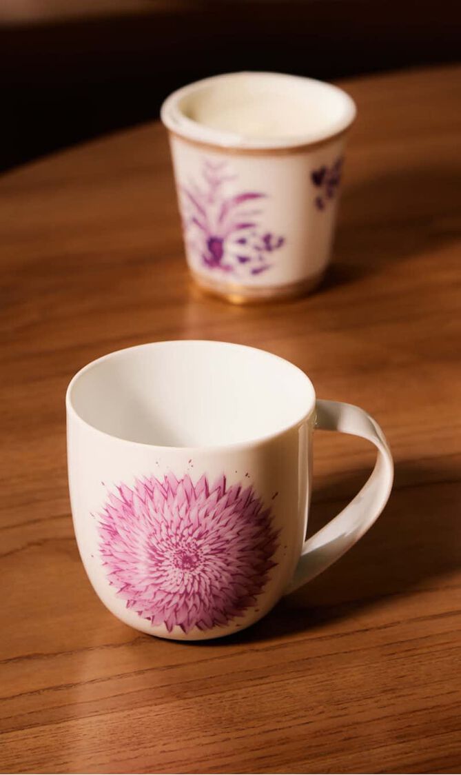 In Bloom Mug Pink