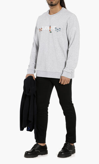 Lacoste SPORT Collab Youssef Sy In Fleece Sweatshirt