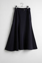 Elvira Navy A-Line Skirt
