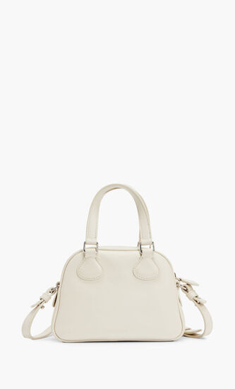 MINI LEATHER BOWLING BAG