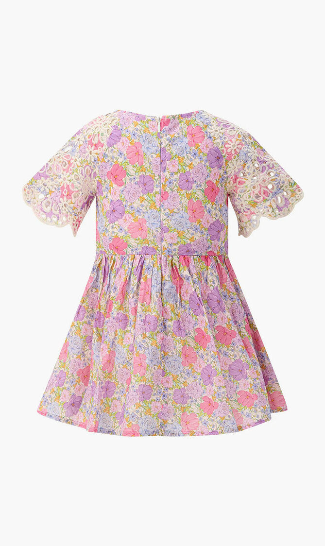 Charlotte Embroidered Mini Dress