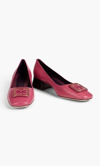 Georgia Embellished Leather Pumps
