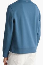 Logo Embossed Cotton Blend Sweater