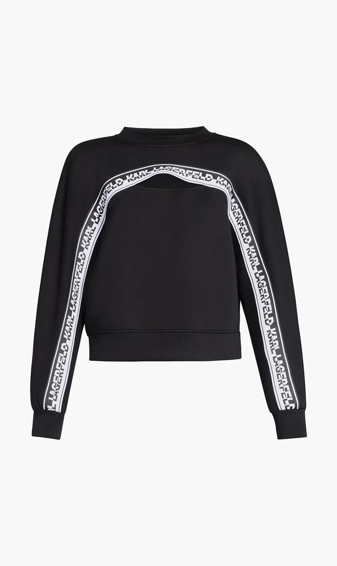 LOGO TAPE SWEATSHIRT