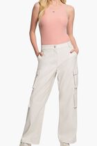 Kori Faux Leather Cargo Pant