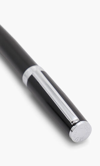 Gear Icon Blue Ball Pen