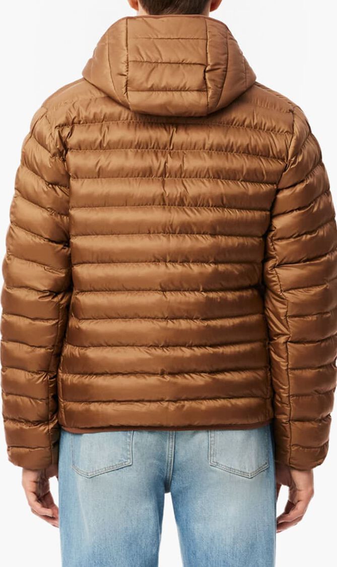 Water-Repellent Quilted Puffed Jacket