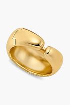 Large Precious Brass Bubble Cuff