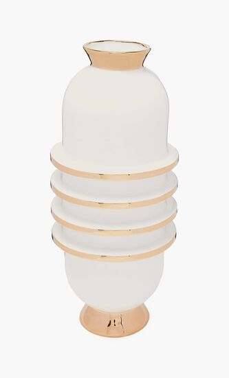 Orbit Vase Medium White