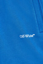 BOOKISH SWEATSHORT BLUE WHITE