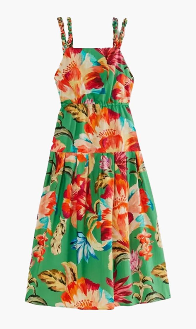 Tropicart Sleeveless Midi Dress