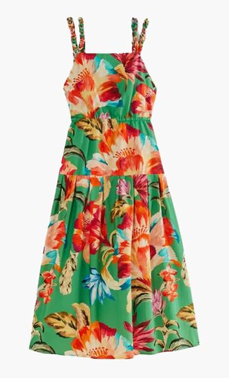Tropicart Sleeveless Midi Dress
