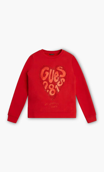Crystal Embellished Sweatshirt
