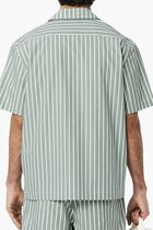 Relaxed Fit Striped Short Sleeved Shirt