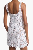 Studded Corded Floral Mini Dress