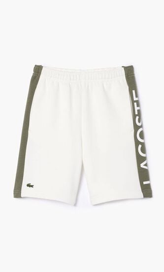 Colour-Stripe Organic Cotton Shorts