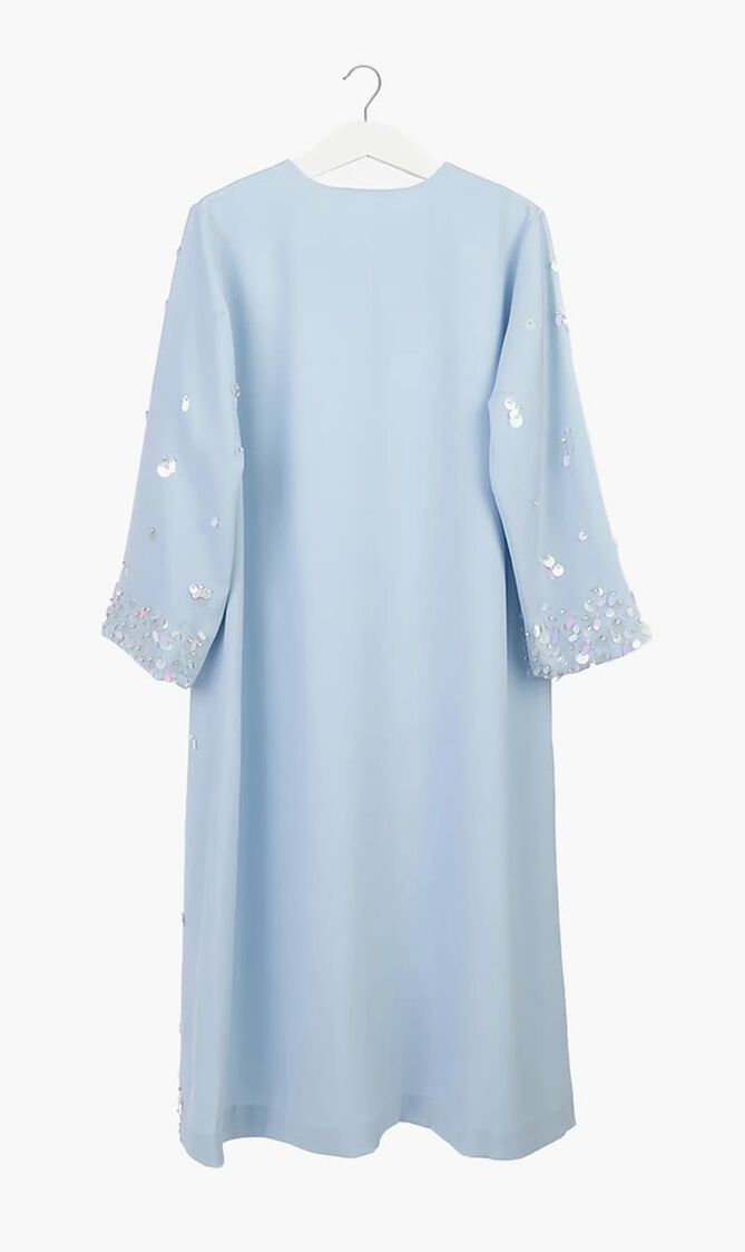 SEQUIN SCATTER DETAIL EMBELLISHED DRESS