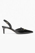 Lena Leather Slingback Pump