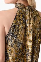 Leopard Allure Halter Top