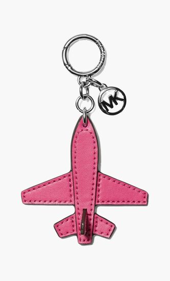 Airplane Metallic Keychain