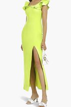 Ruffle Detail Maxi Dress