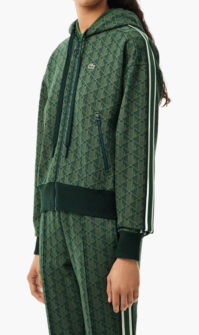 Jacquard Monogram Hoodie