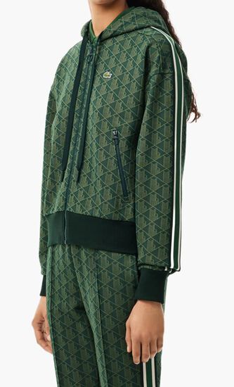 Jacquard Monogram Hoodie