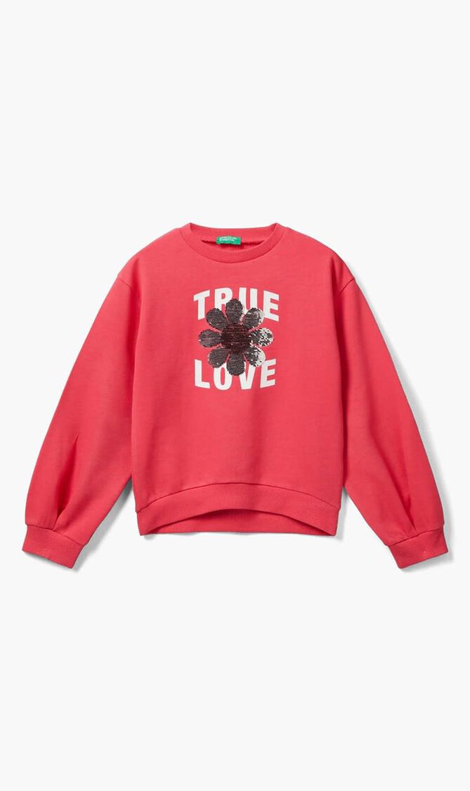Reversible Sequin Sweatshirt