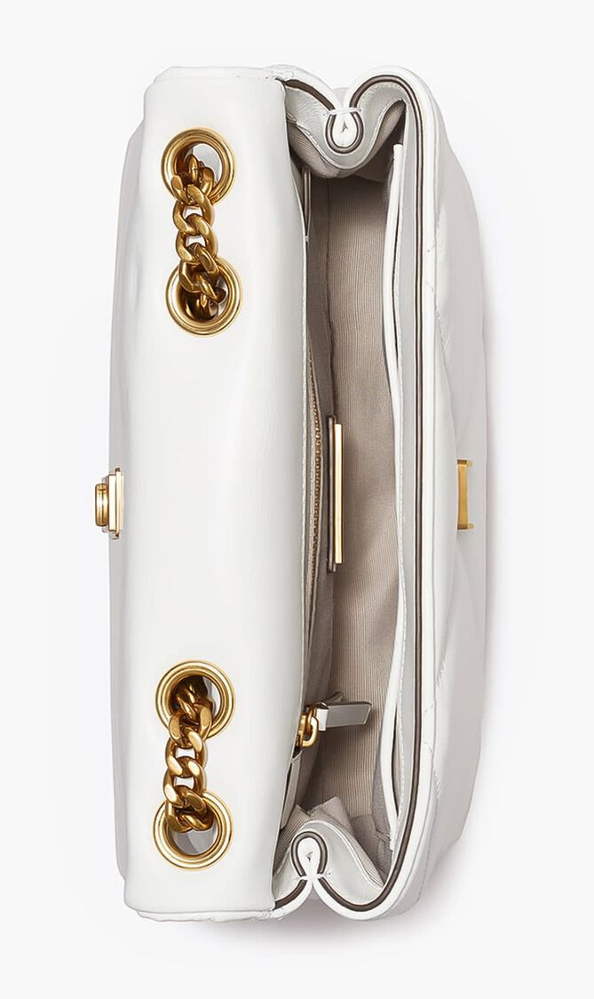 KIRA DIAMOND QUILT SMALL CONVERTIBLE SHOULDER BAG