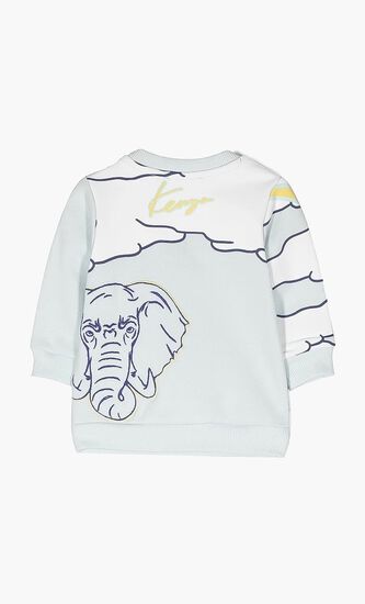 Tiger Print Sweatshirt