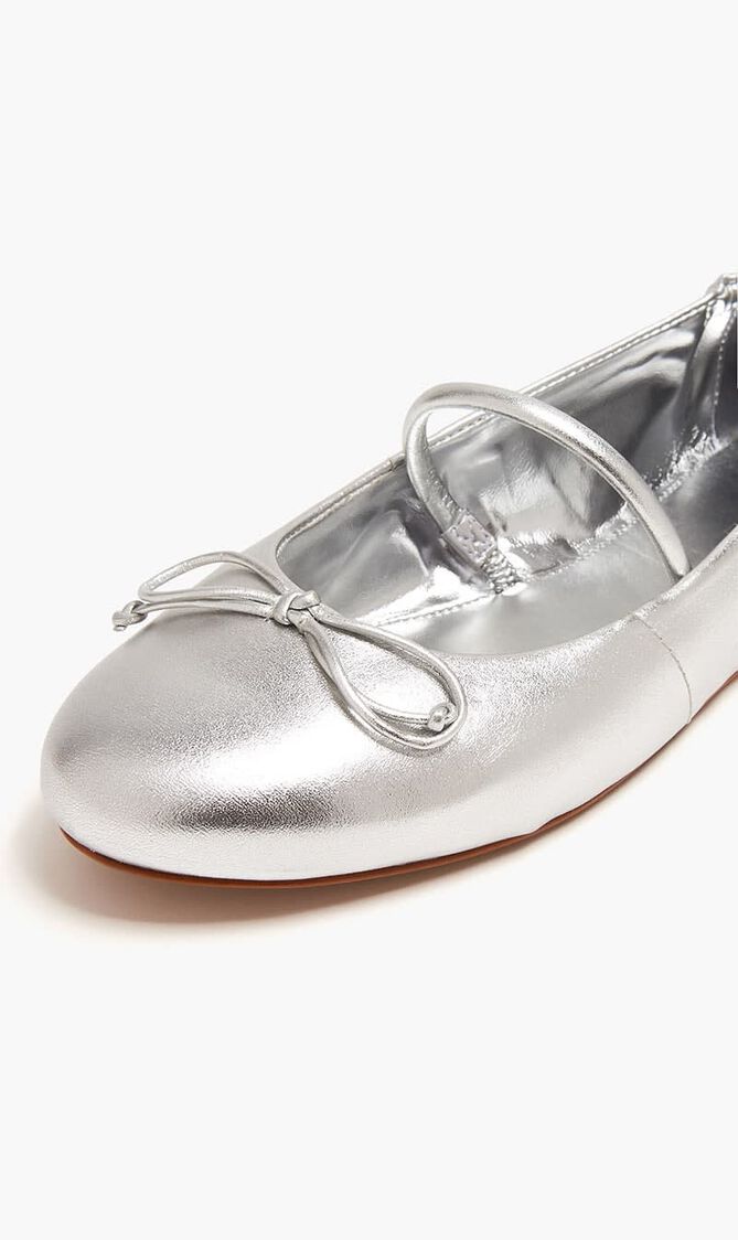 Fechado Salto Rasteiro Ballerinas