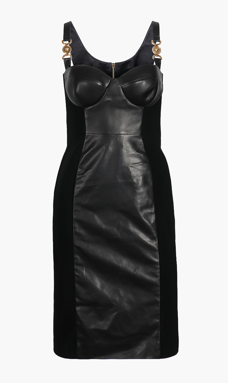Buy leather dress online