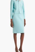 Embossed Sweater Skirt