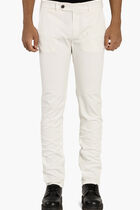 LAB Plain Cotton-Blend Trouser