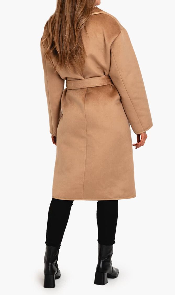 LUDOVICA LOGO WRAP COAT