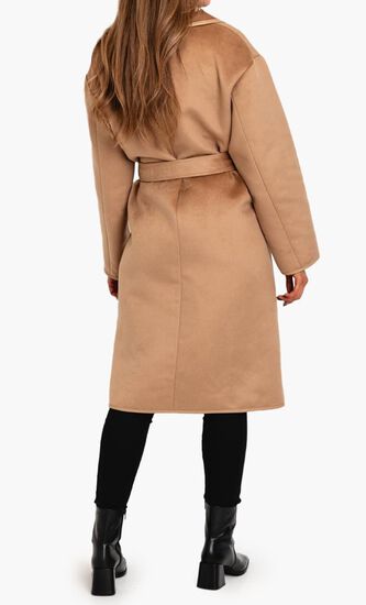LUDOVICA LOGO WRAP COAT