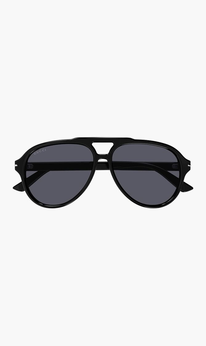Black Pilot Sunglasses