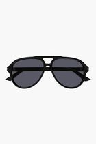 Black Pilot Sunglasses