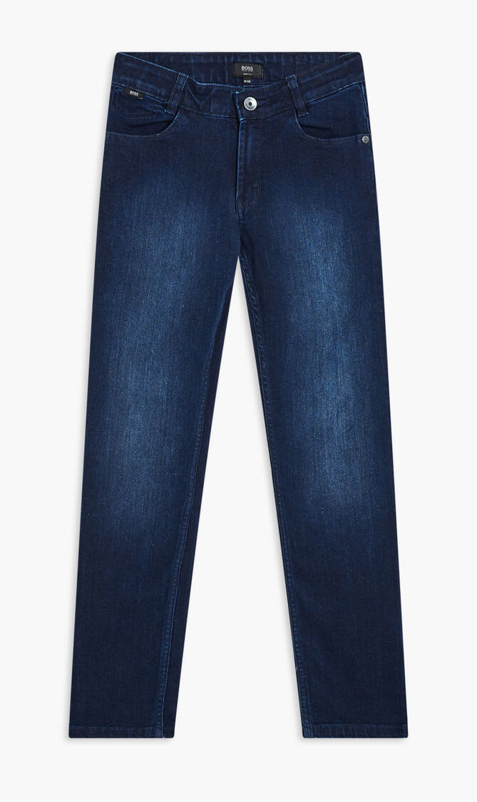 DENIM TROUSERS