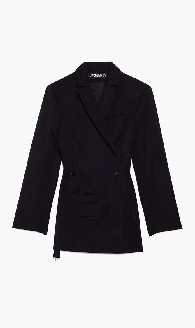 Double Breasted Fitted Jacket