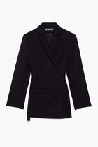 Double Breasted Fitted Jacket