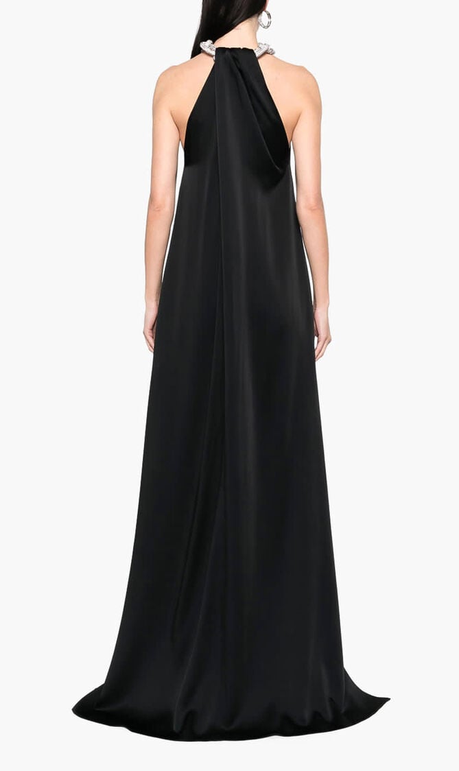 CHAIN EMBELLISHED DRESS