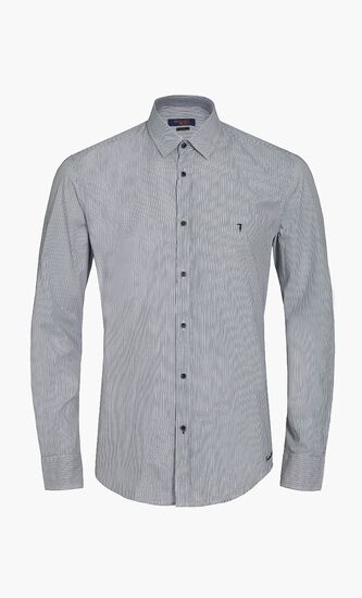 Striped Popeline Shirt